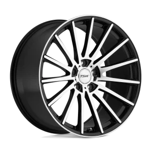 TSW Wheels – CHICANE – Black – 17″x8″ 45mm – Summer Wheels – 1780CHC455112B72